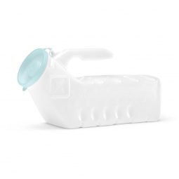 Supreme Medline DYND80235SD-Supreme Male Urinal With Cover, Urinals (CS) - Supreme Male Urinal With 