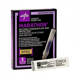 Marathon Medline MSC093001-Marathon Skin Protectant, 0.5 Gram, Liquid Bandages (BX) - Marathon Skin 