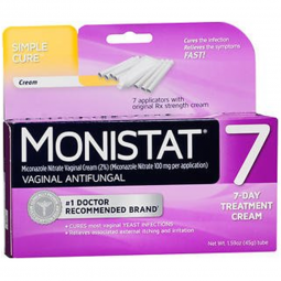 Monistat 7 Medtech Laboratories 63736002615-Monistat 7-Day Vaginal Antifungal Cream, Anti-Itch & Ant