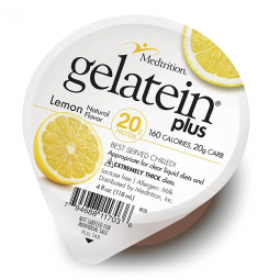 Gelatein Plus Medtrition/National Nutrition 11703-Gelatein Plus Lemon High Protein Gelatin, 4-ounce 