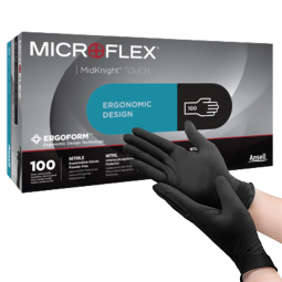MICROFLEX MidKnight Touch 93-733 Microflex Medical 93732070-Microflex MidKnight Touch 93-733 Nitrile