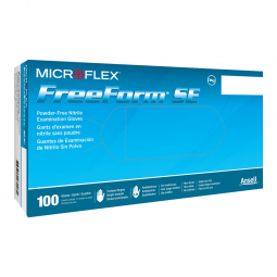 FreeForm SE Microflex Medical FFS-700-M-FreeForm SE Nitrile Exam Glove, Medium, Blue, Exam Gloves (B