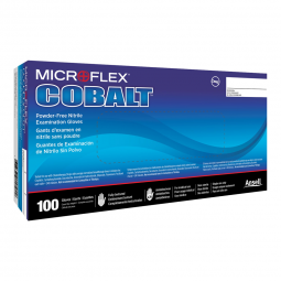 MICROFLEX Cobalt Microflex Medical N192-Microflex Cobalt Exam Glove, Medium, Blue, Exam Gloves (CS)