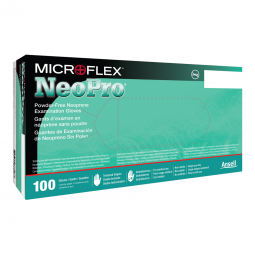 NeoPro Microflex Medical NPG-888-L-NeoPro Polychloroprene Exam Glove, Large, Green, Exam Gloves (CS)