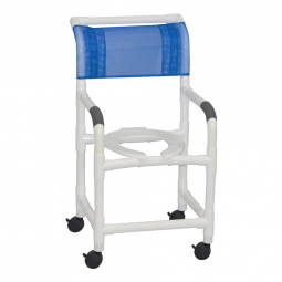 MJM International 118-3-MJM International Shower Chair, Commode/Shower
