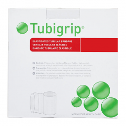 Tubigrip Molnlycke 1438-Tubigrip Pull On Elastic Tubular Support Bandage, 10 Meter, Size F, Compress