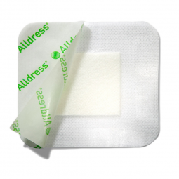 Alldress Molnlycke 265329-Alldress Composite Dressing, 4 x 4 Inch, Composites (CS) - Alldress Compos