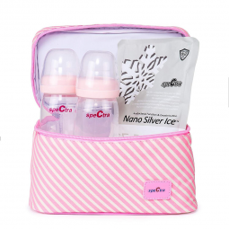 SpeCtra Mother's Milk MM011565-SpeCtra Milk Cooler Kit, Pink, Breast Pump Accessories