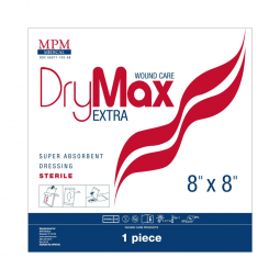 DryMax Extra MPM Medical MP00702-DryMax Extra Super Absorbent Dressing, 8 x 8 Inch, Non-Adherent Dre