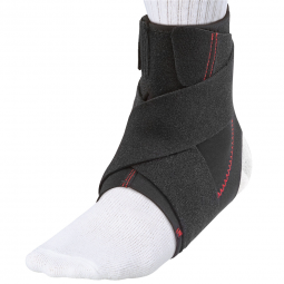 Mueller Sports Medicine 42037-Ankle Support One Size Fits Most Hook & Loop Strap Closure Foot, Ankle