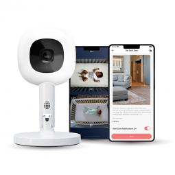 Nanit Pro Smart Nanit N322NW-Nanit Pro Camera with Flex Stand, Alarms & Sensors