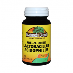 Nature's Blend National Vitamin Company 54629011101-Nature's Blend Lactobacillus Acidophilus Probiot
