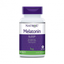 Natrol Natrol 47469000465-Natrol Melatonin Natural Sleep Aid, Vitamins & Minerals (BT)