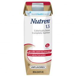 Nutren 1.5 Nestle Healthcare Nutrition 00798716162203-Nutren 1.5 Tube Feeding Formula, 8.45 oz. Cart