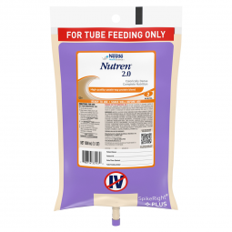 Nutren 2.0 Nestle Healthcare Nutrition 00798716441469-Nutren 2.0 Tube Feeding Formula, 1000 mL Ready