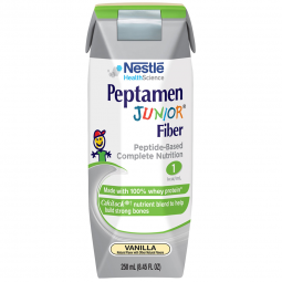 Peptamen Junior Fiber Nestle Healthcare Nutrition 00798716602105-Peptamen Junior Fiber Vanilla Pedia