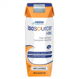 Isosource HN Nestle Healthcare Nutrition 10043900184507-Isosource HN Tube Feeding Formula, 8.45 oz. 