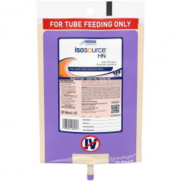 Isosource HN Nestle Healthcare Nutrition 10043900184804-Isosource HN Tube Feeding Formula, 33.8 oz. 