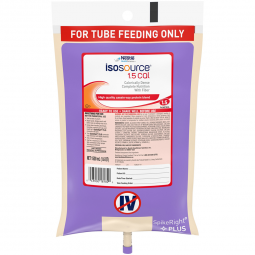 Isosource 1.5 Cal Nestle Healthcare Nutrition 10043900281824-Isosource 1.5 Cal Tube Feeding Formula,