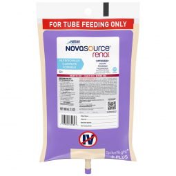 Novasource Renal Nestle Healthcare Nutrition 10043900351800-Novasource Renal Ready to Hang Tube Feed