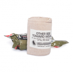 ETD North American Rescue 30-0031-ETD C-Clasp Closure Trauma Dressing, 4 x 70 Inch, Compression Band