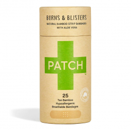Patch Burns & Blisters Nutricare USA 35134700003-Patch Burns & Blisters Adhesive Strip with Aloe Ver
