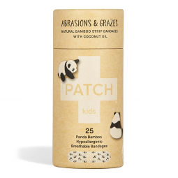 Patch Kids Nutricare USA 35134700009-Patch Kids (Panda Design) Adhesive Strip with Coconut Oil,  x 