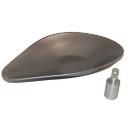 Ohaus 703-S0 Stainless Steel Scoop-12" X 6" X 2.75"