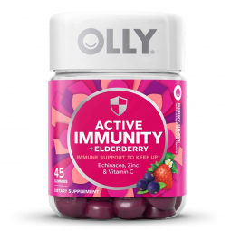OLLY Active Immunity+Elderberry OLLY Public Benefit 85000446214-Olly Active Immunity + Elderberry Gu