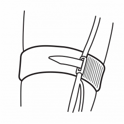 Halyard O&M Halyard 36600-Halyard Leg Strap, Urological Accessories (CS) - Halyard Leg Strap