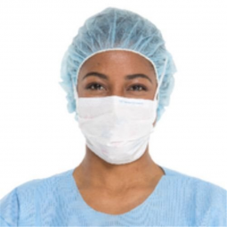 FluidShield O&M Halyard 39123-Fluidshield Surgical Mask with Eye Shield, Masks (CS) - Fluidshield Su