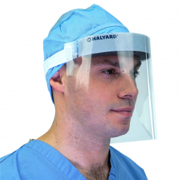 Halyard O&M Halyard 41205-Halyard Face Shield, 3/4 Length, Masks (CS) - Halyard Face Shield, 3/4 Len