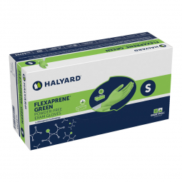 FLEXAPRENE* GREEN O&M Halyard 44793-Flexaprene* Green Exam Glove, Small, Exam Gloves (CS)