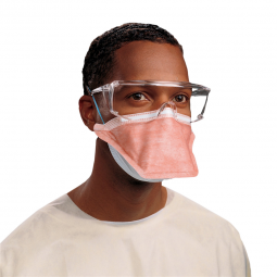FluidShield O&M Halyard 46727-FluidShield Medical N95 Particulate Respirator / Surgical Mask, Masks 