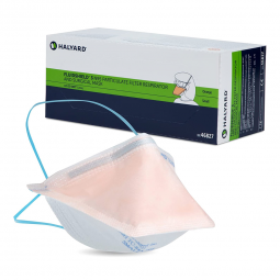FluidShield O&M Halyard 46827-FluidShield Particulate Respirator / Surgical Mask, Masks (CS)
