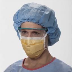 FluidShield O&M Halyard 48207-FluidShield Level 3 Anti-Fog Surgical Mask, Masks (CS) - FluidShield L