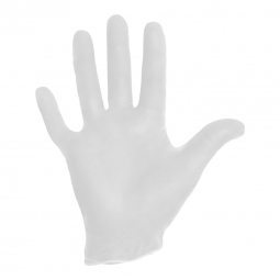 Halyard O&M Halyard 50032-Halyard Vinyl Exam Glove, Medium, White, Exam Gloves (CS) - Halyard Vinyl 
