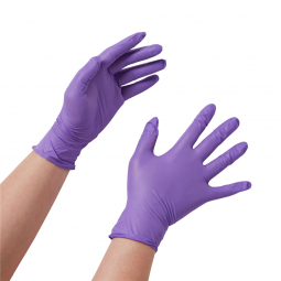 Purple Nitrile O&M Halyard 55083-Purple Nitrile Nitrile Exam Glove, Large, Exam Gloves (BX)