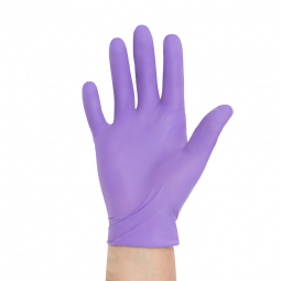 Purple Nitrile O&M Halyard 55092-Purple Nitrile Nitrile Exam Glove, Medium, Exam Gloves (CS)