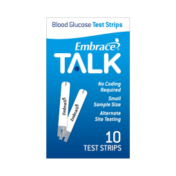 Embrace Omnis Health APX03AB0302-Omnis Health Embrace Blood Glucose Test Strips, Glucose Meter Test 