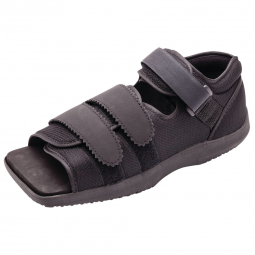 Ossur 18115-Square Toe Post-Op Shoe Medium Male Black, Ankle Braces & Foot Supports