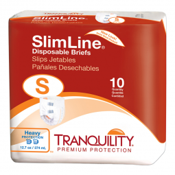 Tranquility Slimline Tranquility 2120-Tranquility SlimLine Heavy Protection Incontinence Brief, Smal