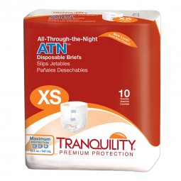 Tranquility ATN Tranquility 2183-Tranquility ATN Maximum Protection Incontinence Brief, Extra Small,