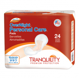 Tranquility Personal Care Tranquility 2382-Tranquility OverNight Bladder Control Pad, 7 x 16 Inch,