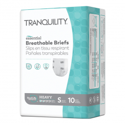 Tranquility Essential Tranquility 2744-Tranquility Essential Heavy Incontinence Brief, Small, Briefs