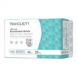 Tranquility Essential Tranquility 2965-100-ComfortCare Incontinence Brief, Medium, Briefs & Diapers 