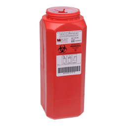 Post Medical A.N.D. Post Medical WD-200-Post Medical A.N.D. Sharps Container, 2 Quart, 10 x 3 x 3 In