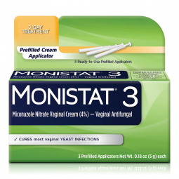 Monistat 3 Prestige Medical 63736001518-Monistat 3-Day Treatment Vaginal Antifungal Prefilled Cream 