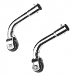 Proactive Medical Products PP-RATBW-Wheelchair Anti Tipper For Wheelchair, Wheelchair Accessories (P