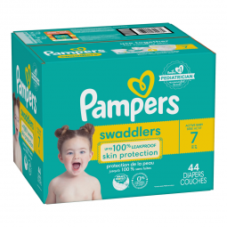Pampers Swaddlers Procter & Gamble 10037000794667-Pampers Swaddlers Diapers, Size 7, Baby Diapers (C